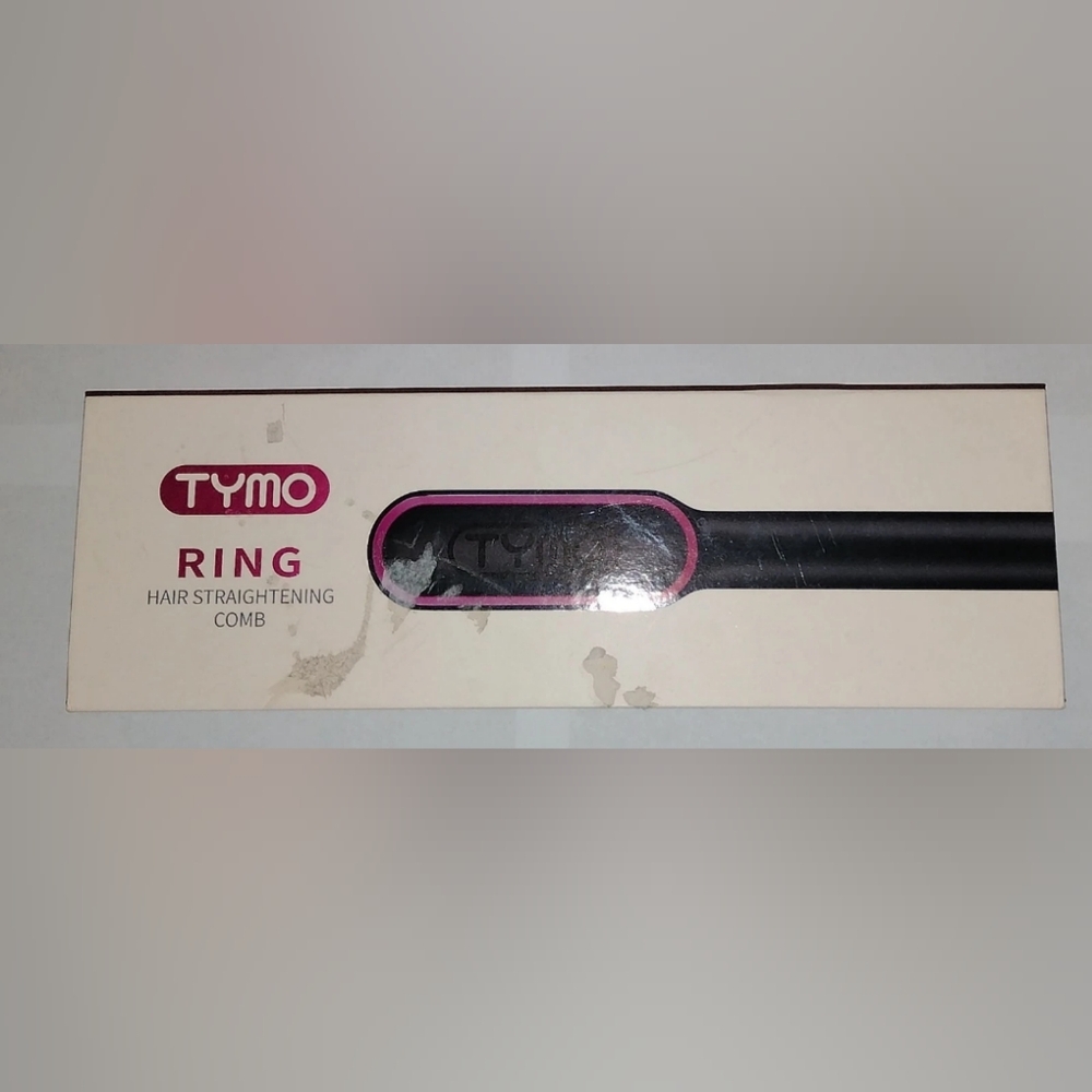 TYMO Pink Hair Straightening Comb - Picture 2 of 10
